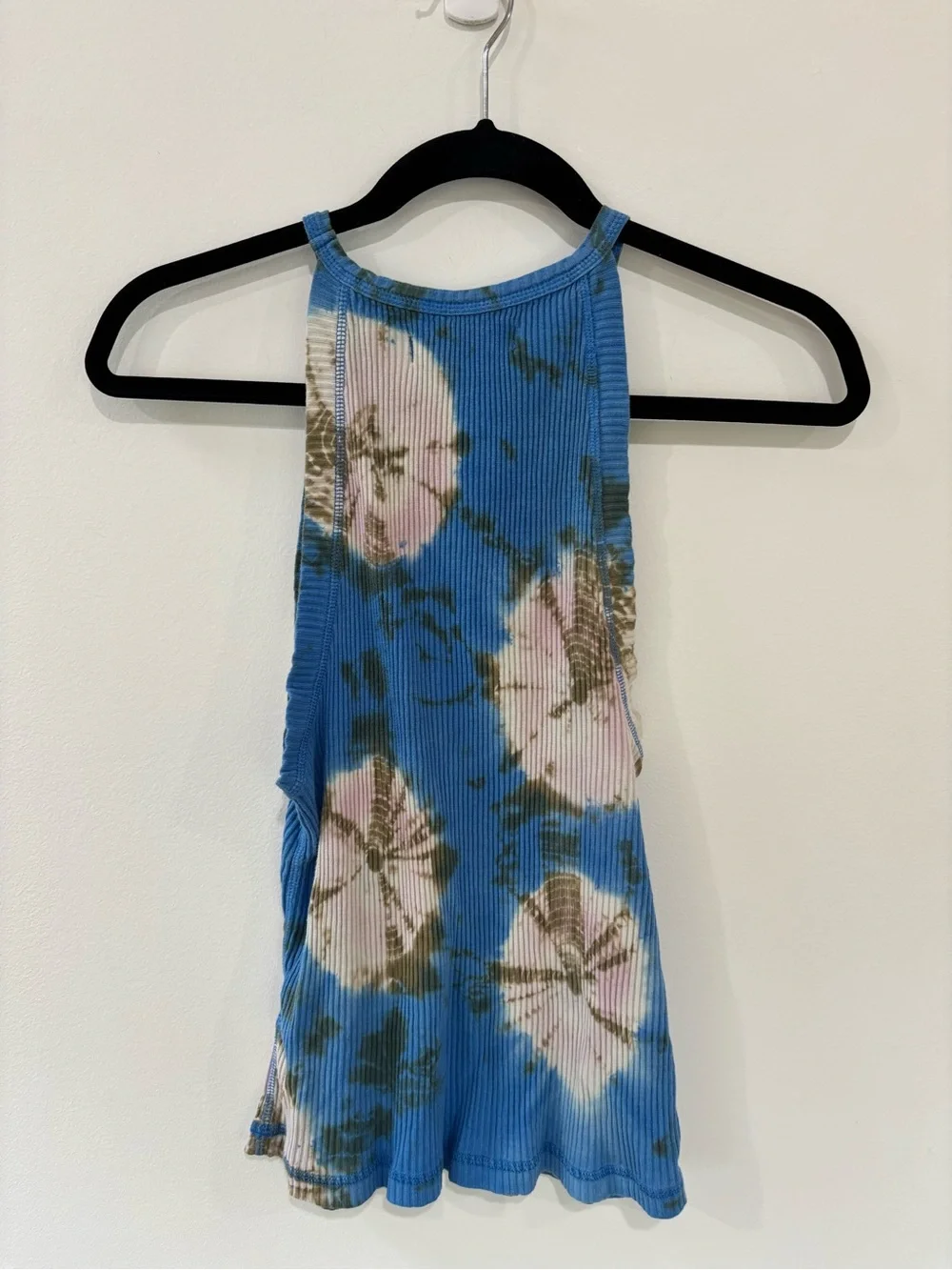 Free People Toe Dye Ribbed Easy Breezy Tank
